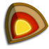 Layered Earth Geology Middel School App Icon