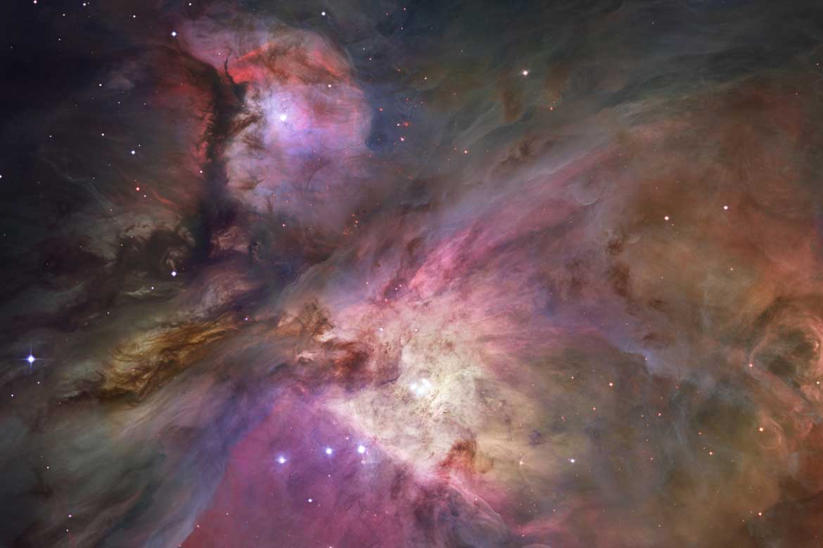 Hubble Space Telescope image of the Orion Nebula