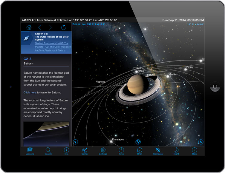 Starry Night Mobile Apps Astronomy Education Software