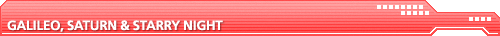 Galileo, Saturn & Starry Night