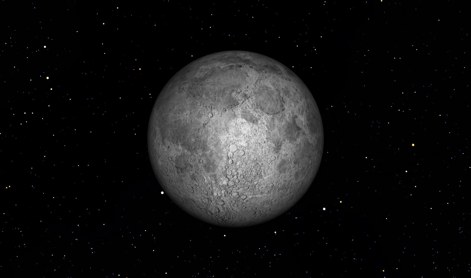 July Full Moon Credit: Starry Night software.
